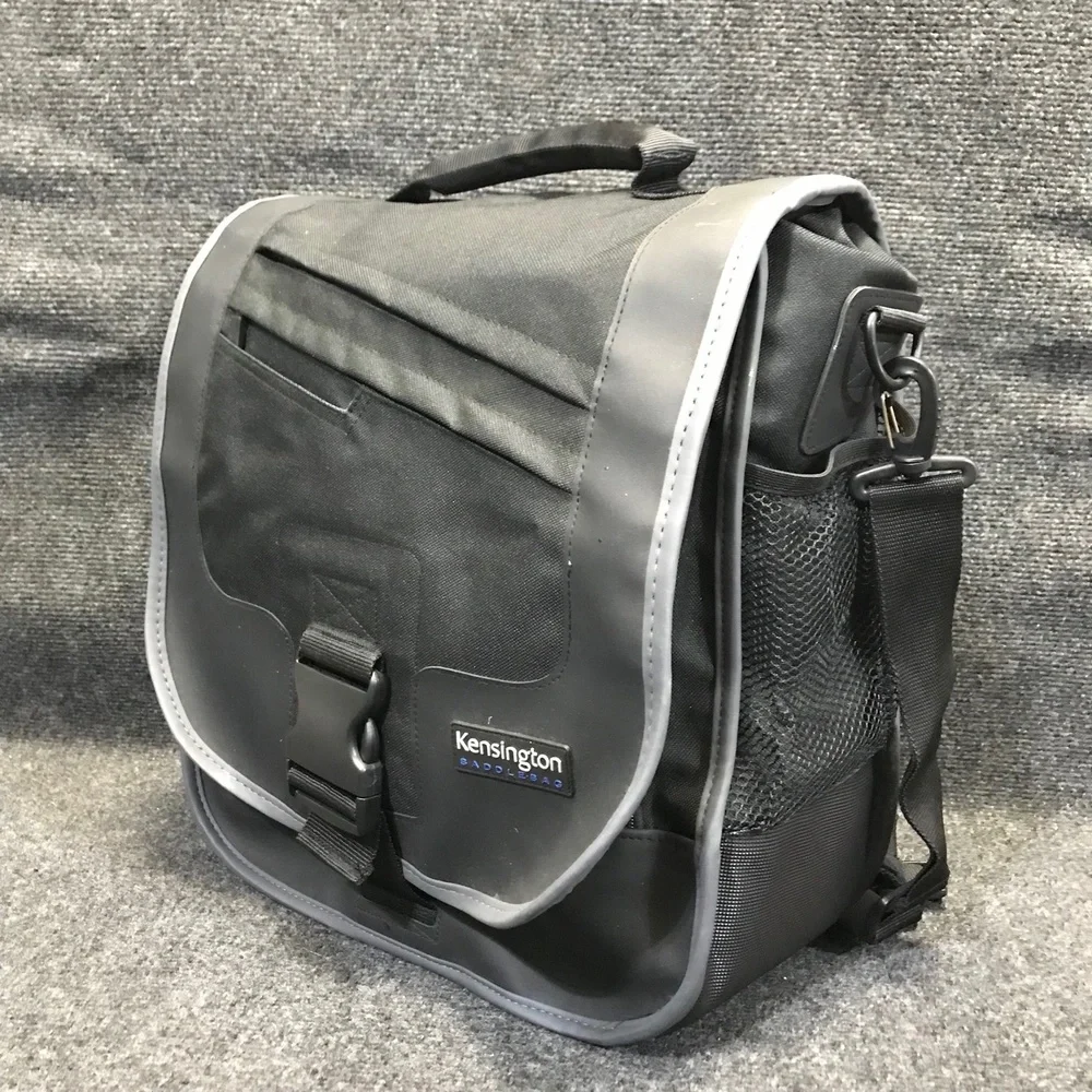 Kensington Saddlebag Ultra Black‎ Unisex Size Messenger F4355 Messenger Bag